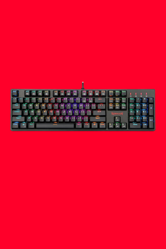 REDRAGON - K582RGB Surara Red Switch KB - black