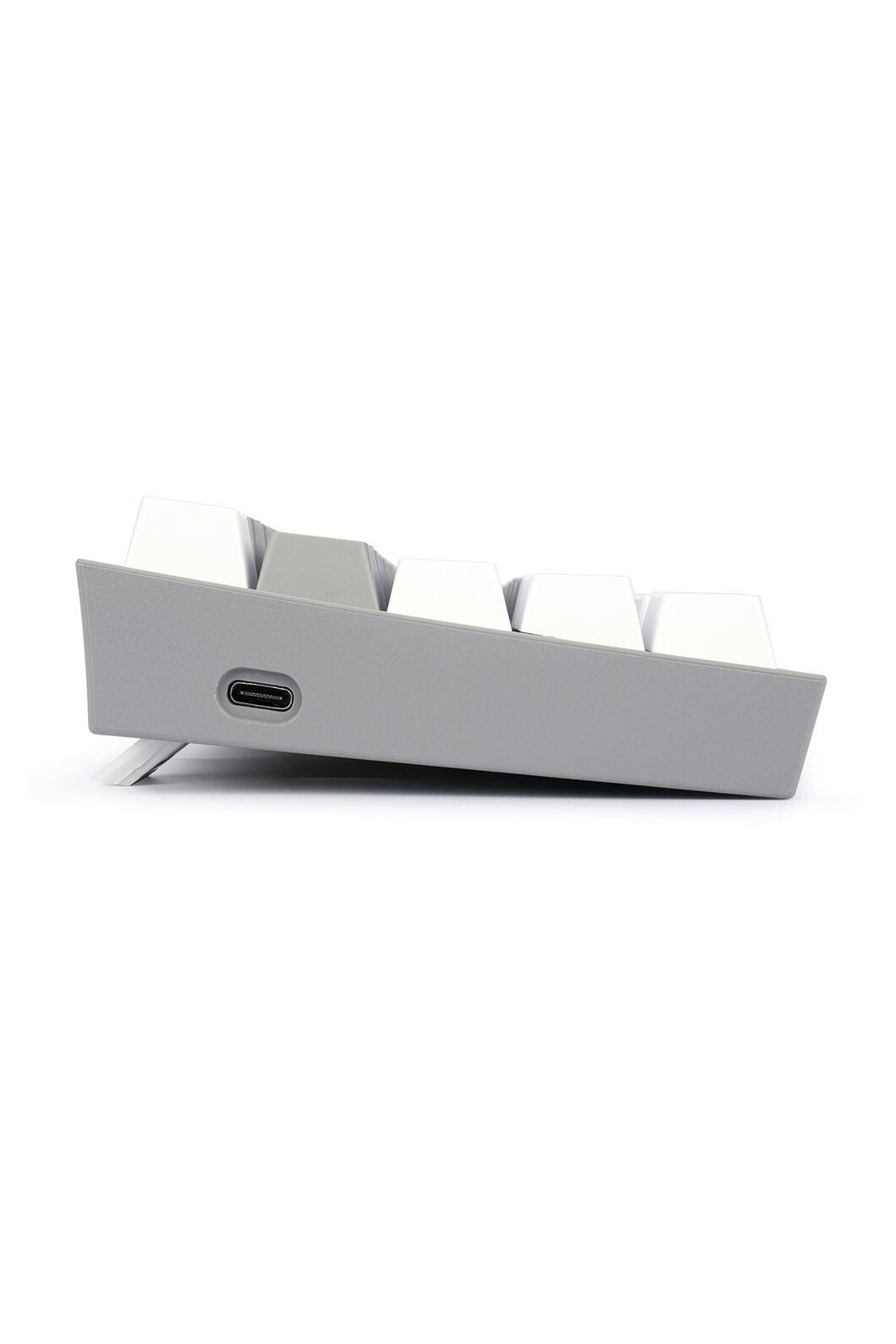 REDRAGON - Redragon K617-RGB Fizz Grey/White 60% Wired Mechanical Gaming Keyboard - grey-white