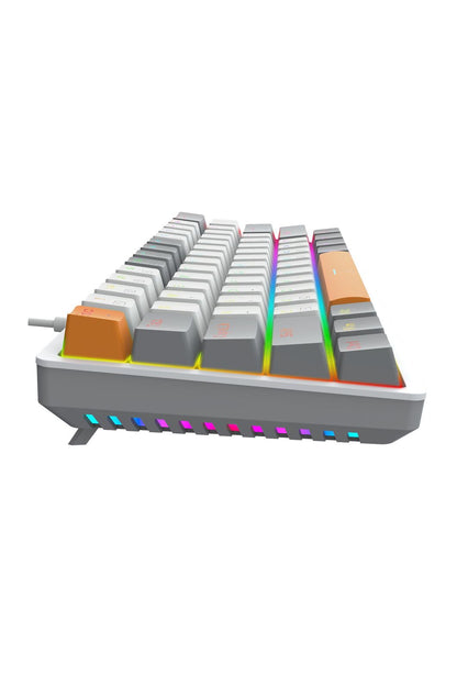 REDRAGON - K642WGO-RGB Akali 61Key KB - white