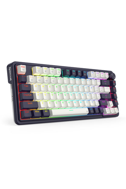 REDRAGON - K673WB-RGB-PRO 75% gasket KB - white