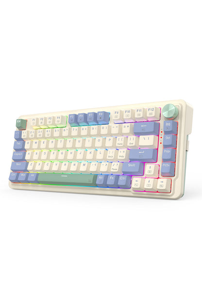 REDRAGON - K673WB-RGB-PRO 75% gasket KB - white