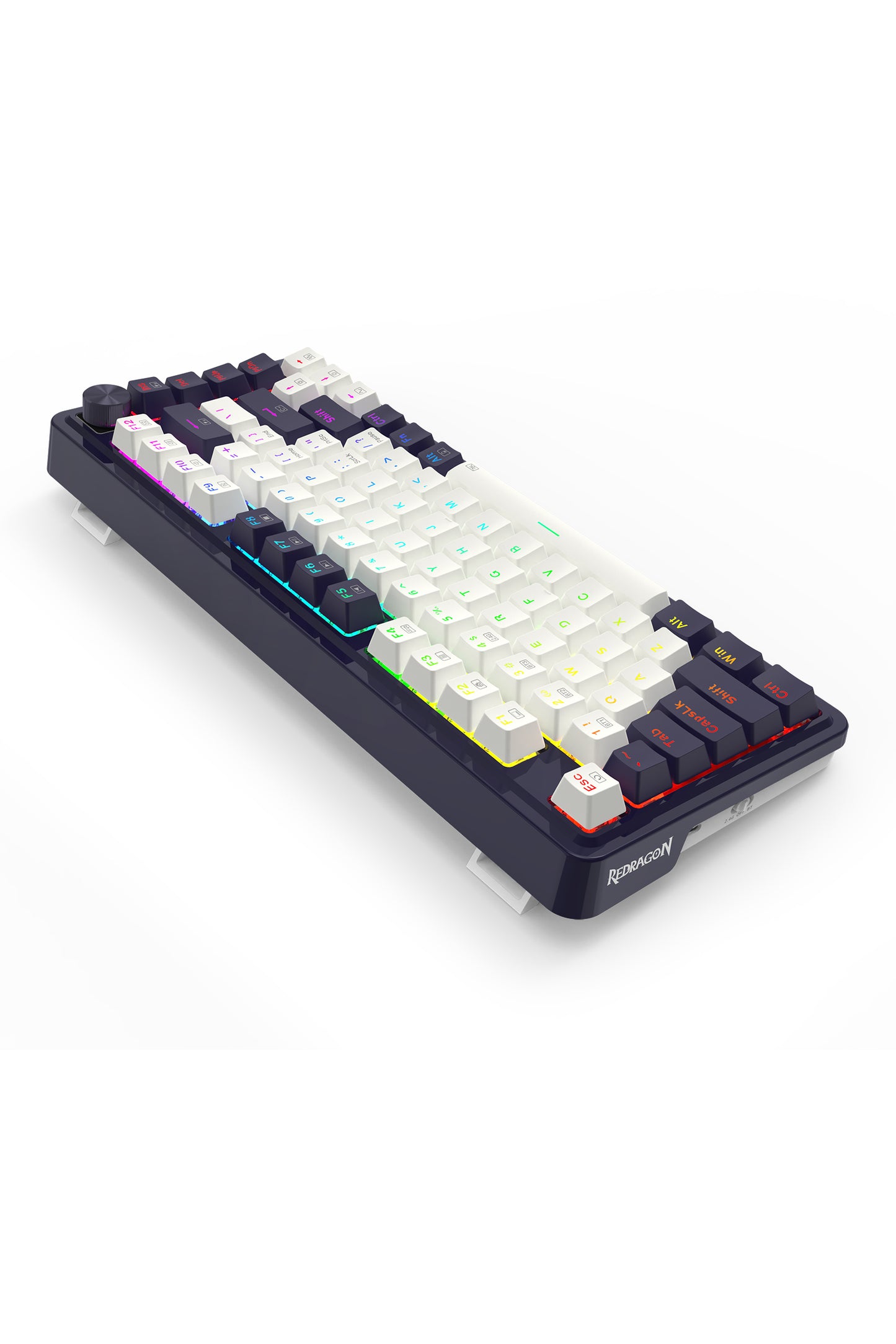 REDRAGON - K673WB-RGB-PRO 75% gasket KB - white