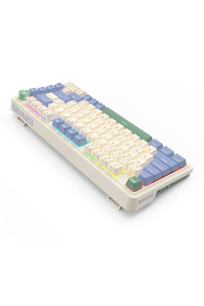 REDRAGON - K673WB-RGB-PRO 75% gasket KB - white