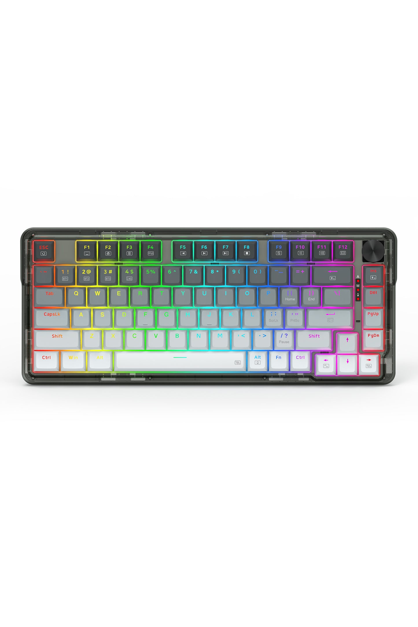 REDRAGON - K673GG-RGB-PRO 75% gasket KB - black