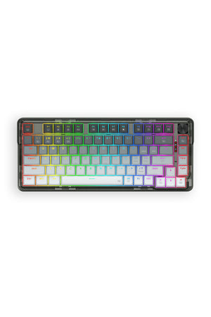 Redragon K673GG RGB Pro Grey 75% Gasket Wireless Mechanical Keyboard