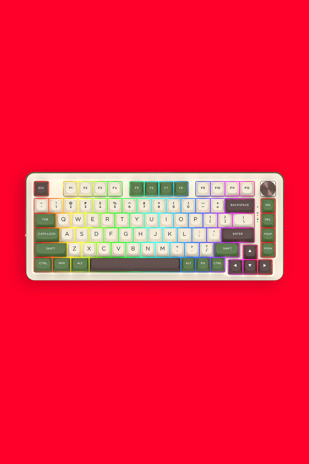 REDRAGON - K681CGC-RGB-PRO Cyrus 75% KB - grey
