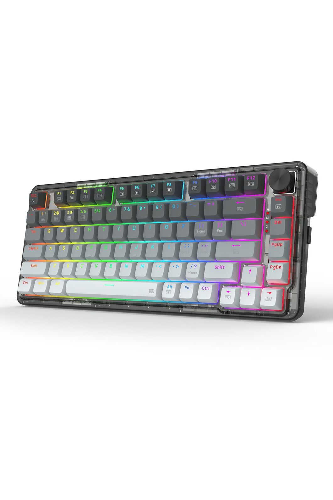 REDRAGON - K681CGC-RGB-PRO Cyrus 75% KB - grey