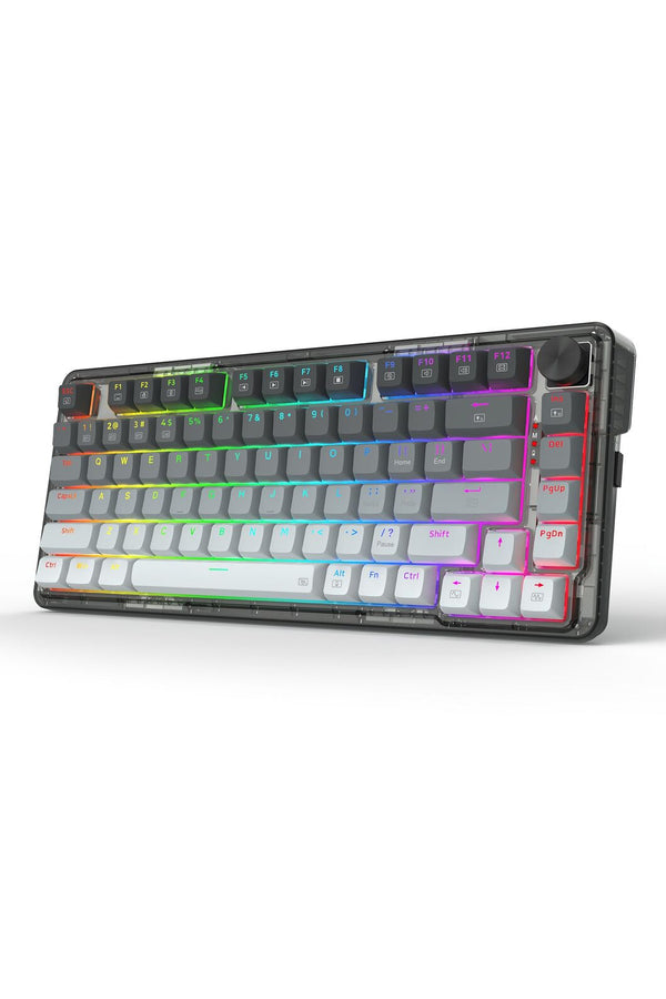 REDRAGON - K681CGC-RGB-PRO Cyrus 75% KB - grey