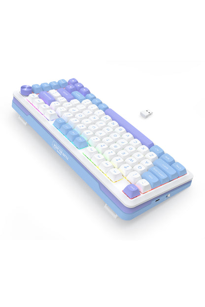 REDRAGON - K681WBP-RGB-PRO Cyrus 75% KB - beige
