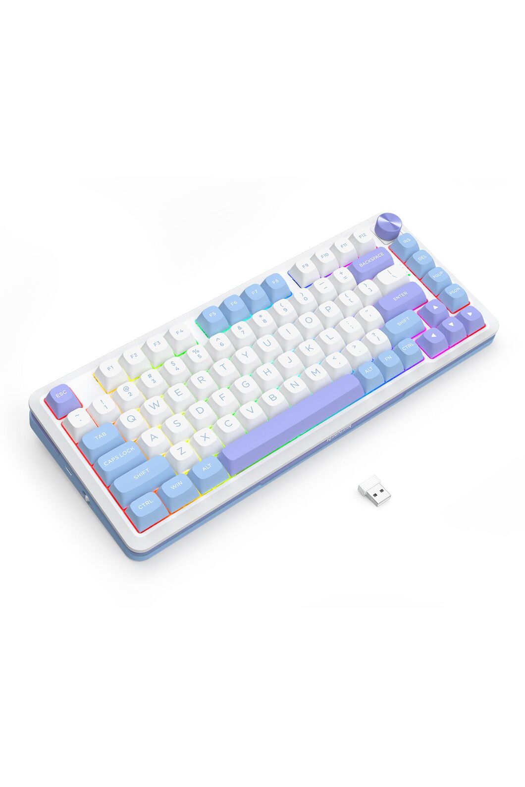 REDRAGON - K681AGC-RGB-PRO Cyrus 75% KB - purple