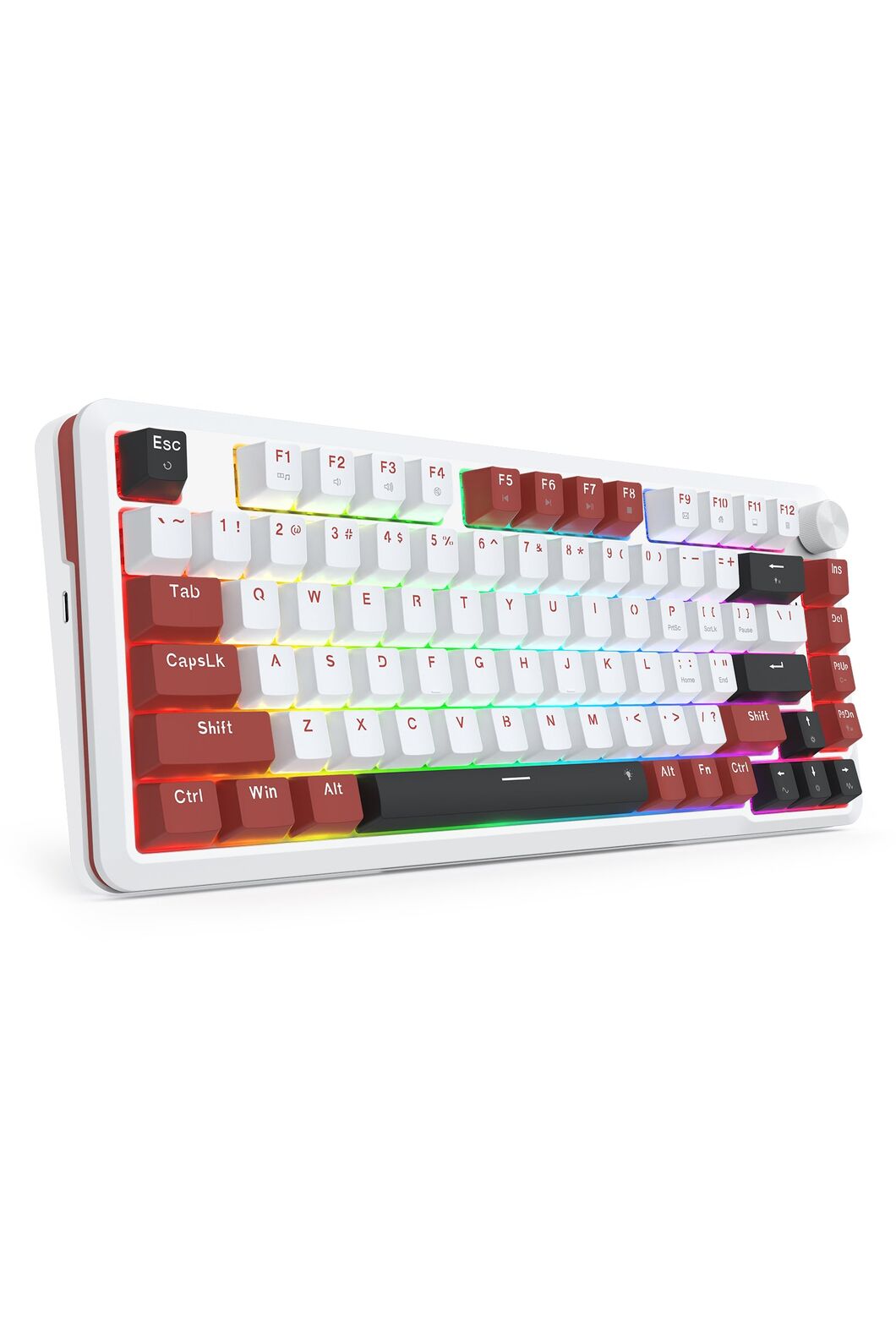 REDRAGON - Redragon K721WRB RGB Stormhunter Red 75% Rapid Trigger Magnetic Keyboard - red