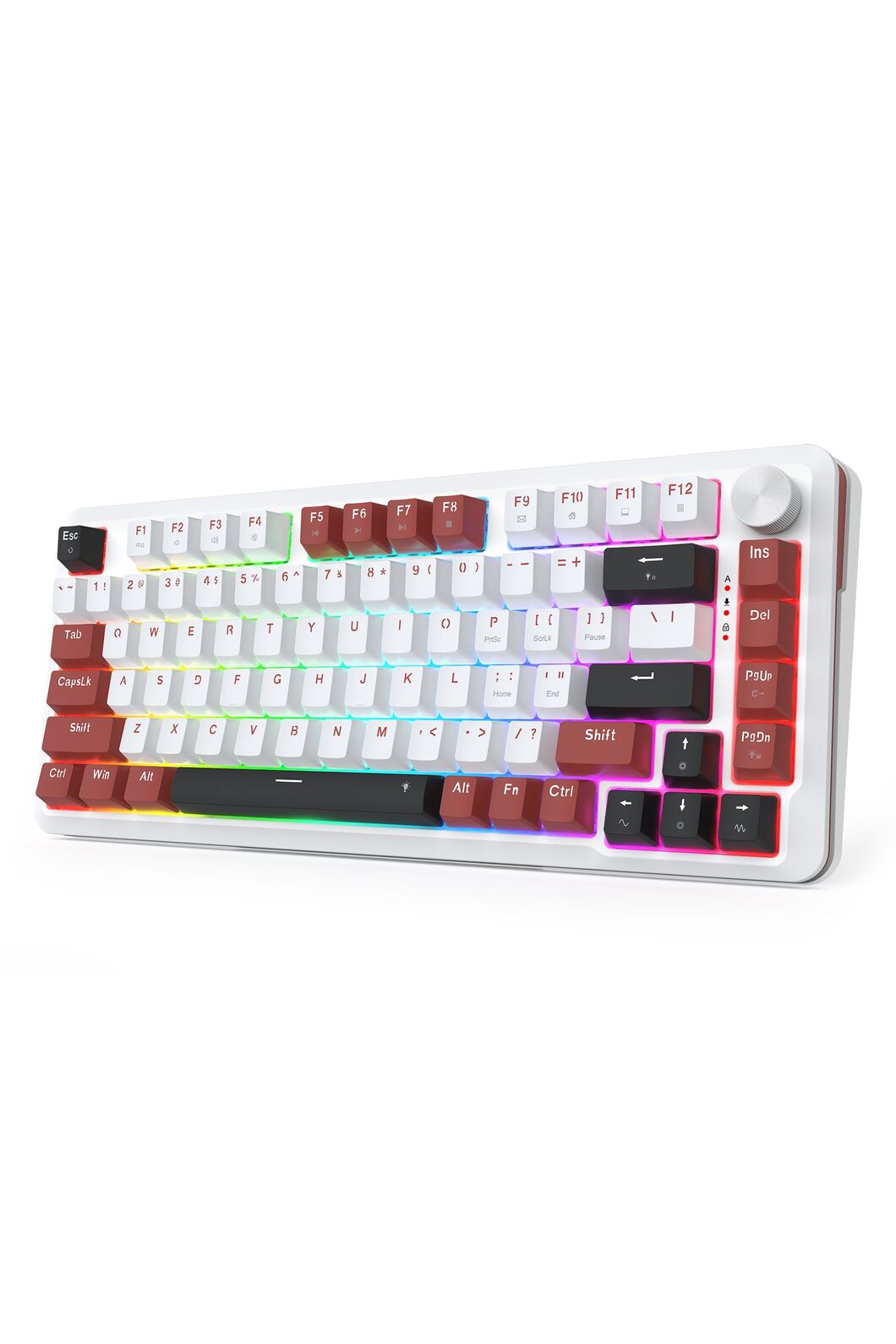 REDRAGON - Redragon K721WRB RGB Stormhunter Red 75% Rapid Trigger Magnetic Keyboard - red