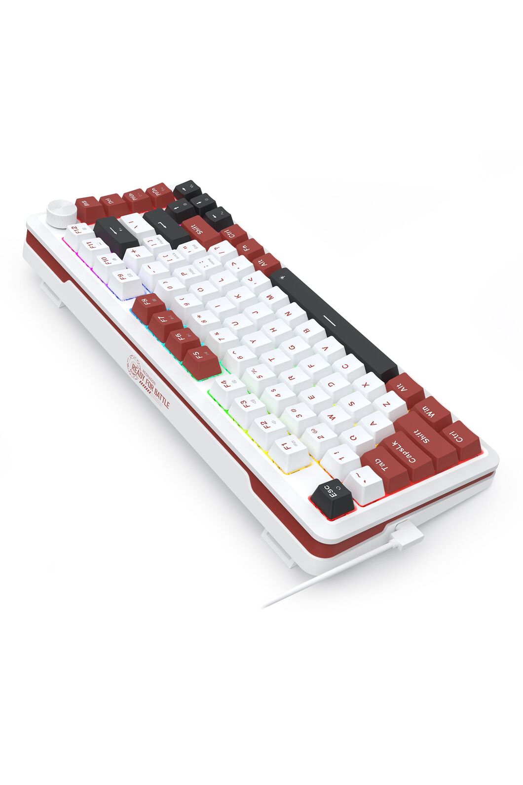 REDRAGON - Redragon K721WRB RGB Stormhunter Red 75% Rapid Trigger Magnetic Keyboard - red