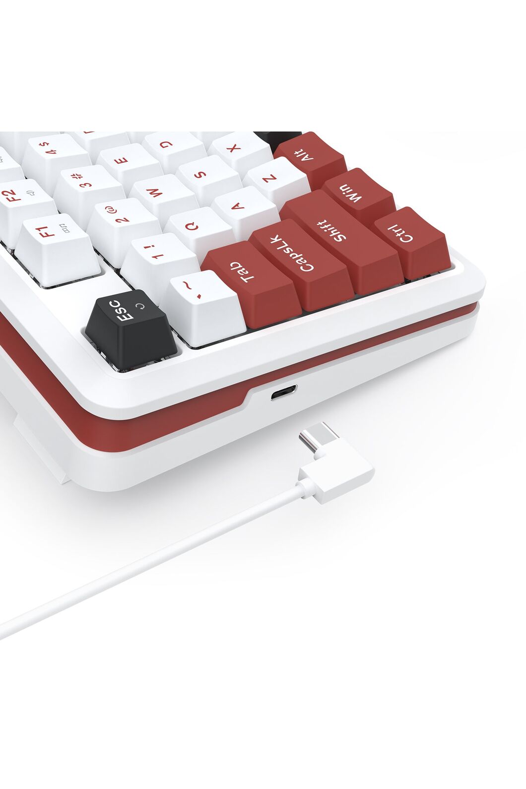 REDRAGON - Redragon K721WRB RGB Stormhunter Red 75% Rapid Trigger Magnetic Keyboard - red