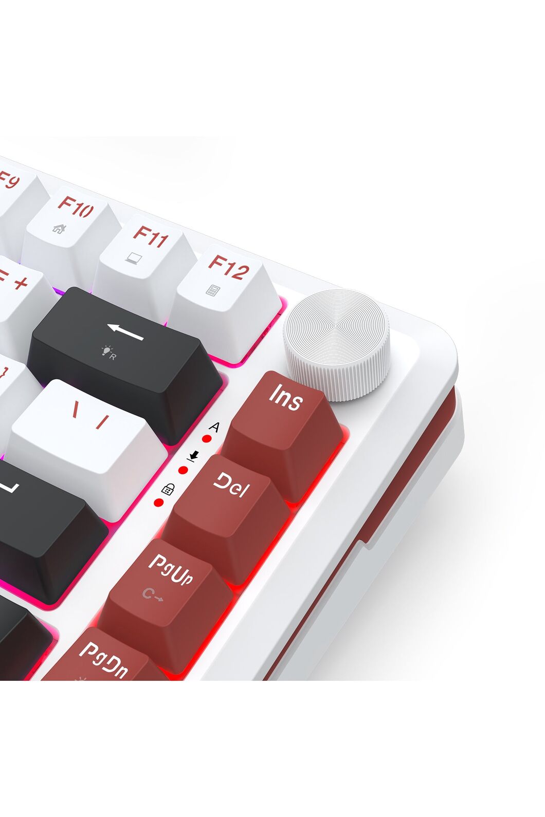 REDRAGON - Redragon K721WRB RGB Stormhunter Red 75% Rapid Trigger Magnetic Keyboard - red