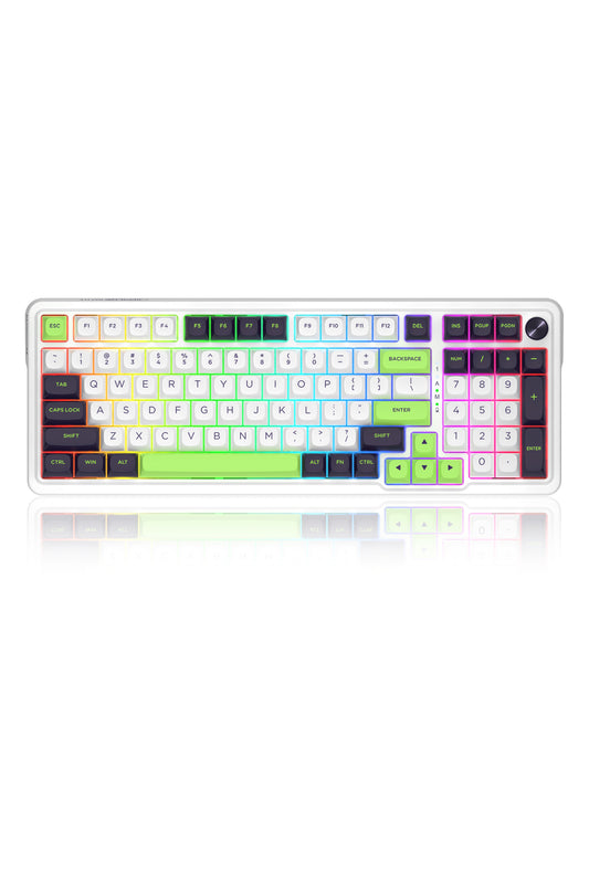 REDRAGON - K686WGB-RGB-MAX EISA 98+1 KB - green