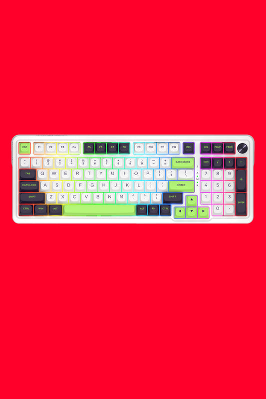 REDRAGON - K686WGB-RGB-MAX EISA 98+1 KB - green