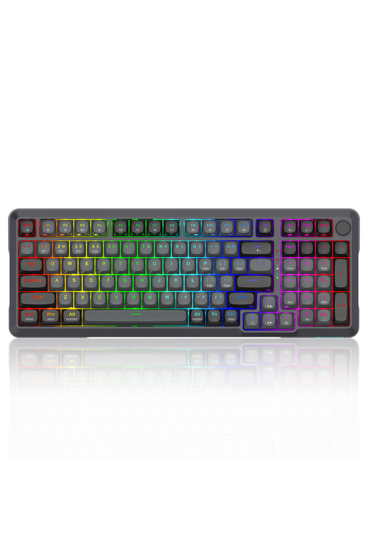 REDRAGON - K688GB-RGB-PRO Bragi Gasket KB - black
