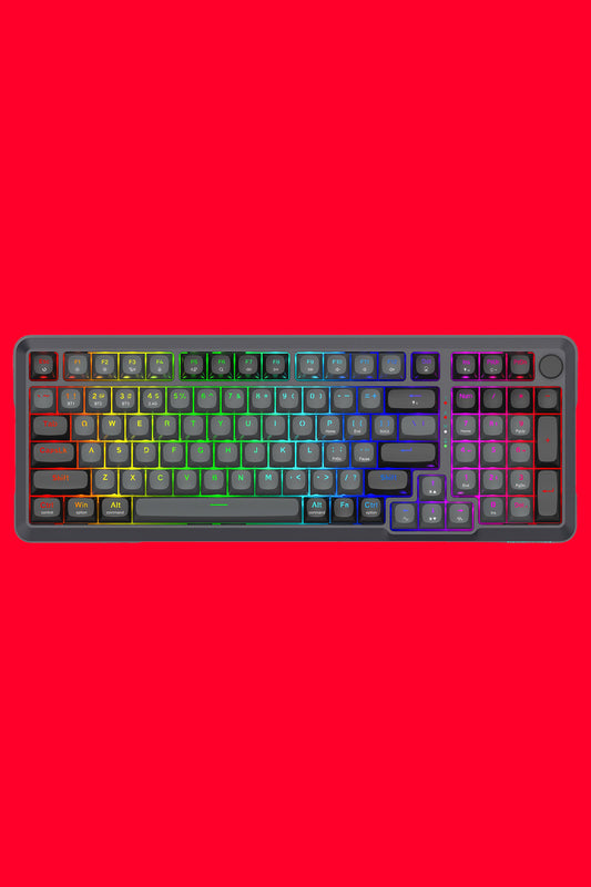 REDRAGON - K688GB-RGB-PRO Bragi Gasket KB - black