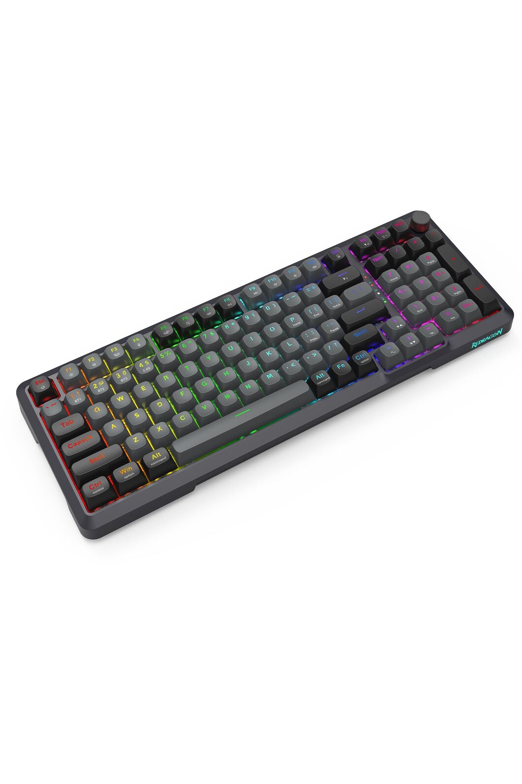 REDRAGON - K688GB-RGB-PRO Bragi Gasket KB - black