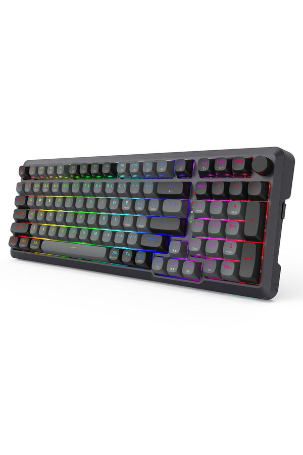 REDRAGON - K688GB-RGB-PRO Bragi Gasket KB - black