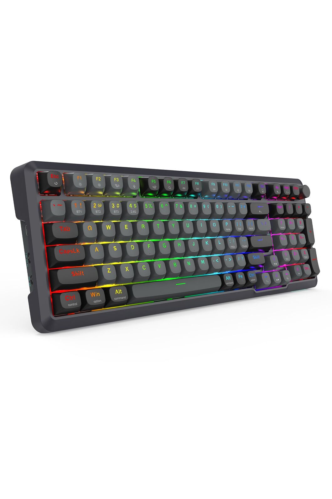 REDRAGON - K688GB-RGB-PRO Bragi Gasket KB - black