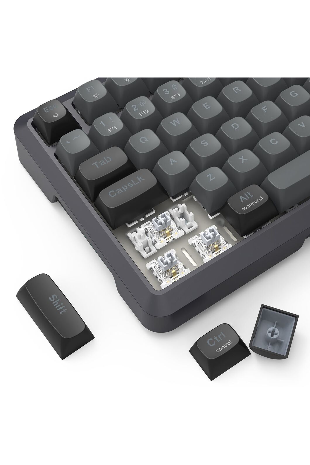 REDRAGON - K688GB-RGB-PRO Bragi Gasket KB - black