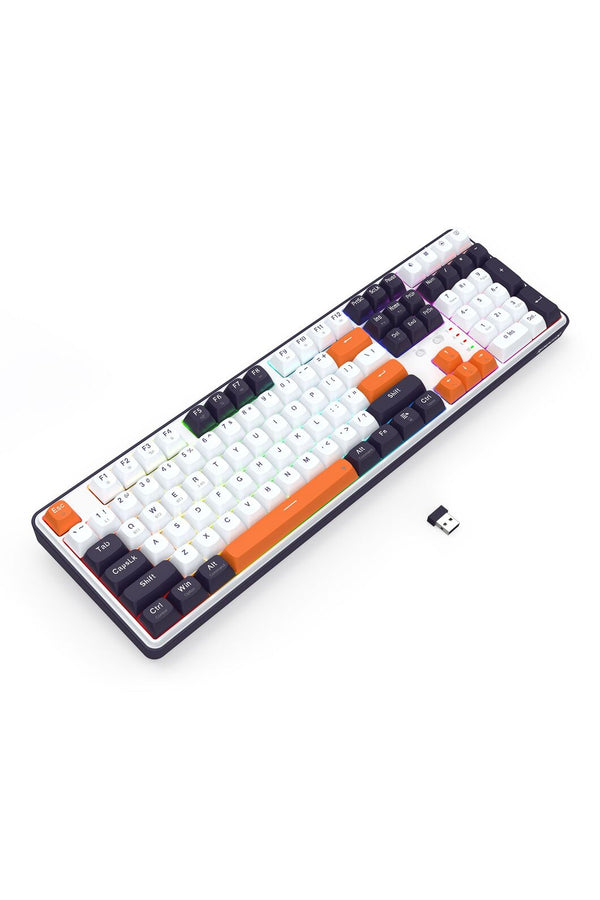 REDRAGON - K689WBO-RGB-PRO Wyvern 108K KB - white