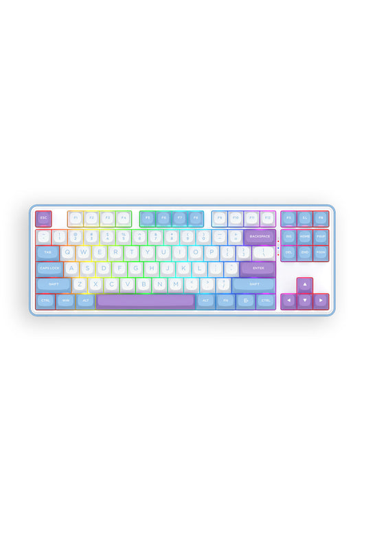 REDRAGON - K707WBP-RGB-PRO S.Blade TKL KB - purple