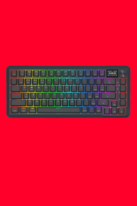 REDRAGON - K708RGB-PRO Fleact 75% LCD KB - black