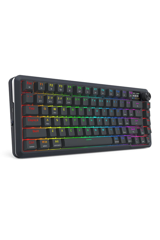 REDRAGON - K708RGB-PRO Fleact 75% LCD KB - black