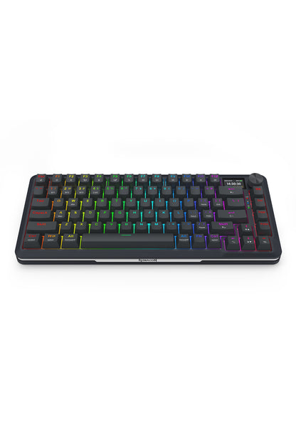 REDRAGON - K708RGB-PRO Fleact 75% LCD KB - black