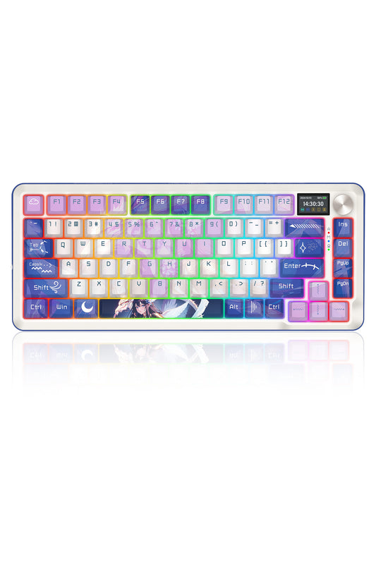 REDRAGON - K708AK-RGB-PRO Fleact 75% KB - purple