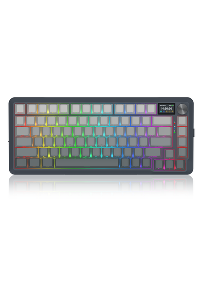 REDRAGON - K708GG-RGB-PRO Fleact 75% KB - charcoal