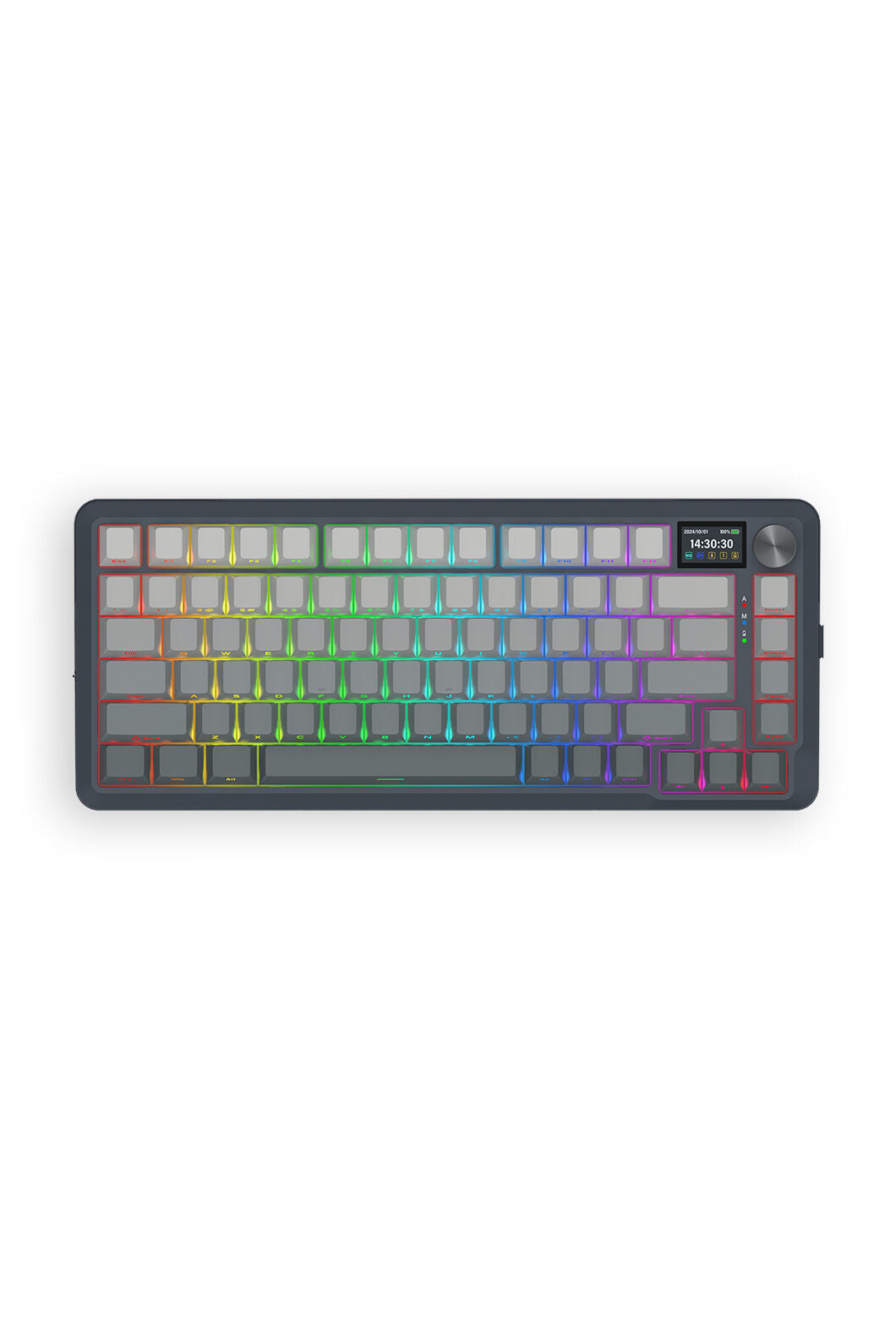 REDRAGON - K708GG-RGB-PRO Fleact 75% KB - charcoal