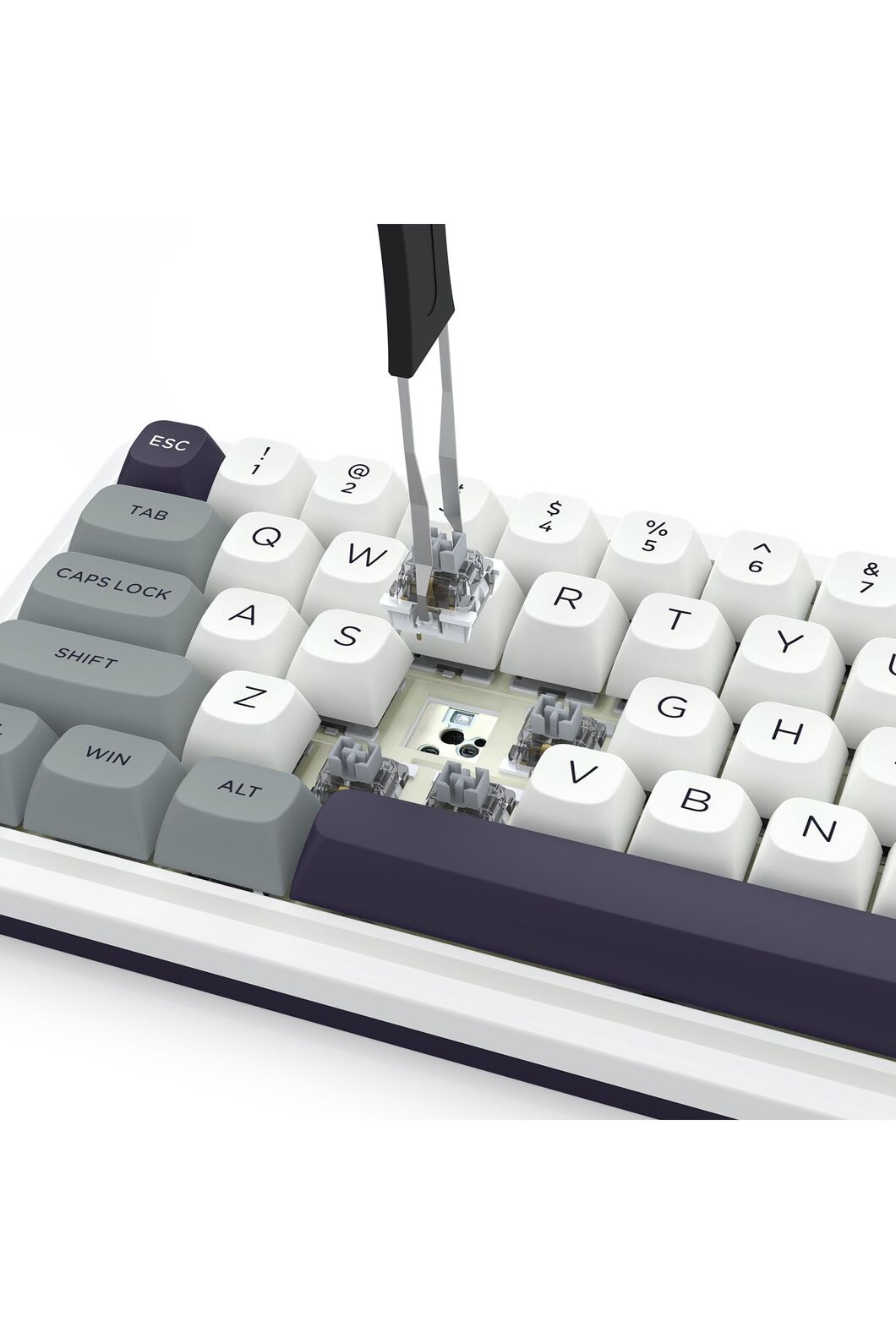 REDRAGON - K730WGP-RGB-PRO Draconic V2 KB - grey