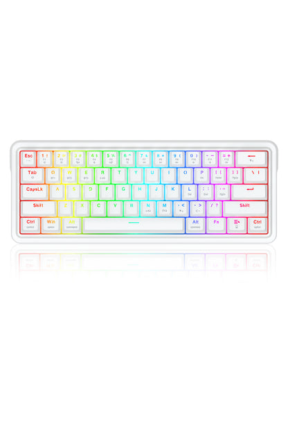 REDRAGON - K730W-RGB-PRO Draconic V2 KB - white