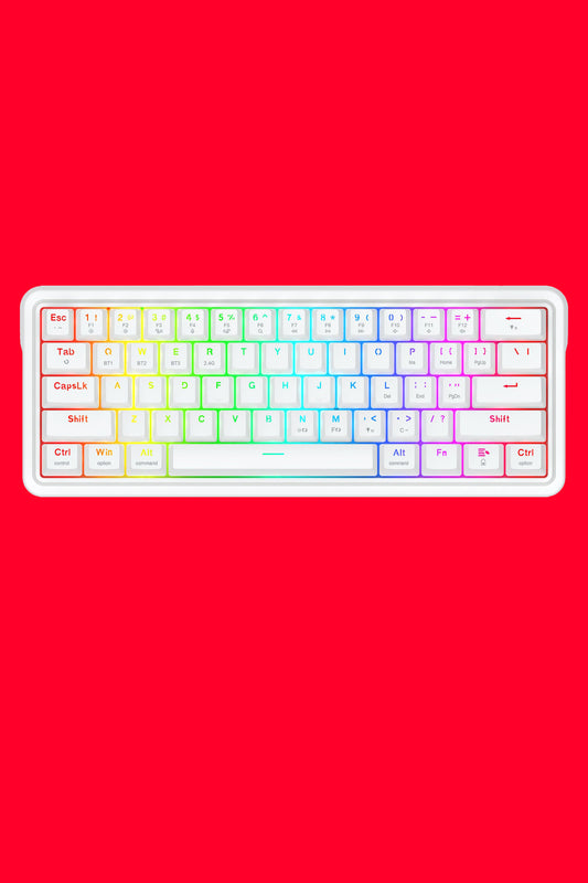 REDRAGON - K730W-RGB-PRO Draconic V2 KB - white