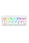 REDRAGON - Redragon K730W RGB Pro Draconic V2 White 60% Gasket Wireless Mechanical Keyboard - white