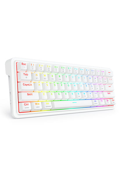 REDRAGON - K730W-RGB-PRO Draconic V2 KB - white