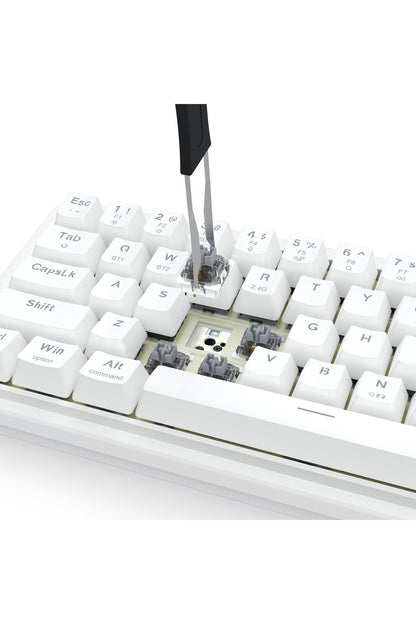 REDRAGON - K730W-RGB-PRO Draconic V2 KB - white