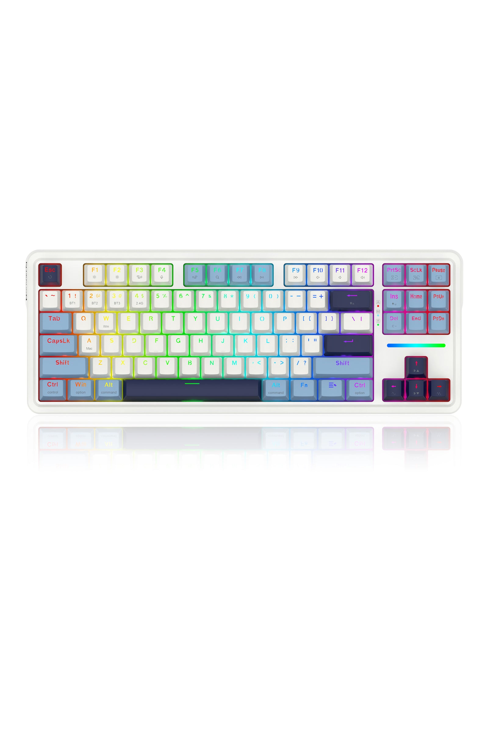 REDRAGON - K728WBB-RGB-PRO AntoniumPro KB - white
