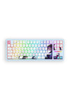 REDRAGON - Redragon K728AK RGB Pro Antonium Pro Blue TKL Noise Dampened Wireless Mechanical Keyboard - blue