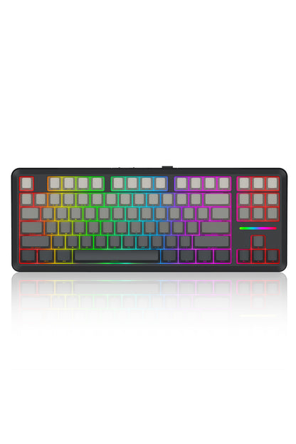 REDRAGON - K734SP-RGB-PRO WildslashTKL KB - charcoal