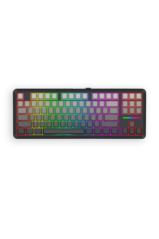 REDRAGON - K734SP-RGB-PRO WildslashTKL KB - charcoal