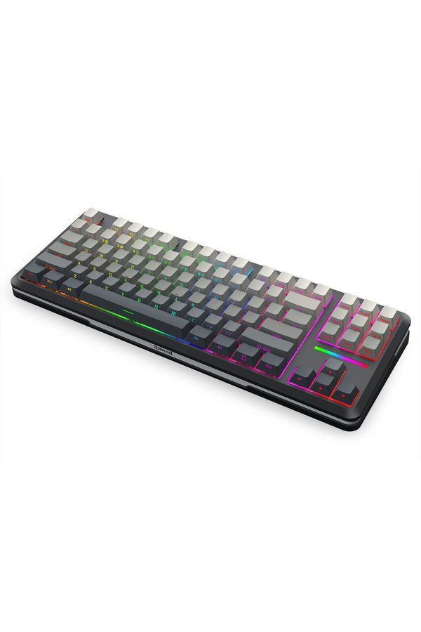 REDRAGON - Redragon K734SP RGB Pro Wildslash Charcoal TKL Gasket Wireless Mechanical Keyboard - charcoal