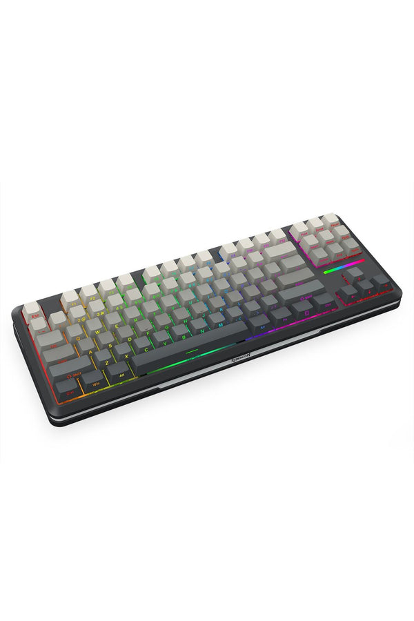 REDRAGON - Redragon K734SP RGB Pro Wildslash Charcoal TKL Gasket Wireless Mechanical Keyboard - charcoal