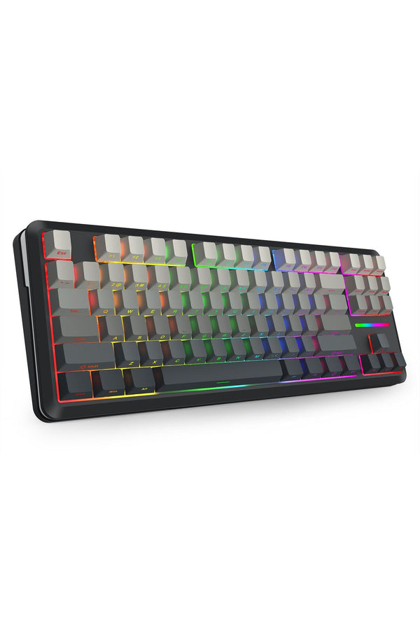 REDRAGON - Redragon K734SP RGB Pro Wildslash Charcoal TKL Gasket Wireless Mechanical Keyboard - charcoal