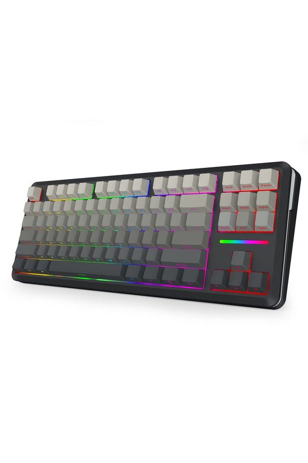 REDRAGON - Redragon K734SP RGB Pro Wildslash Charcoal TKL Gasket Wireless Mechanical Keyboard - charcoal