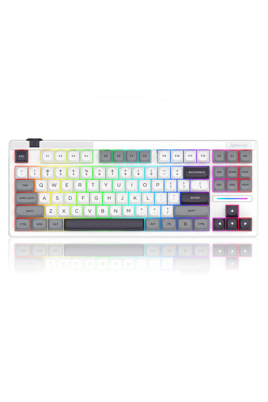 REDRAGON - K729WGB-RGB-PRO OTIM ProTKL KB - white